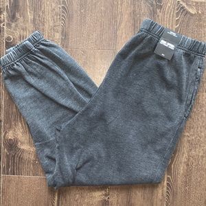 Garage Boyfriend Joggers - Black Acid Wash